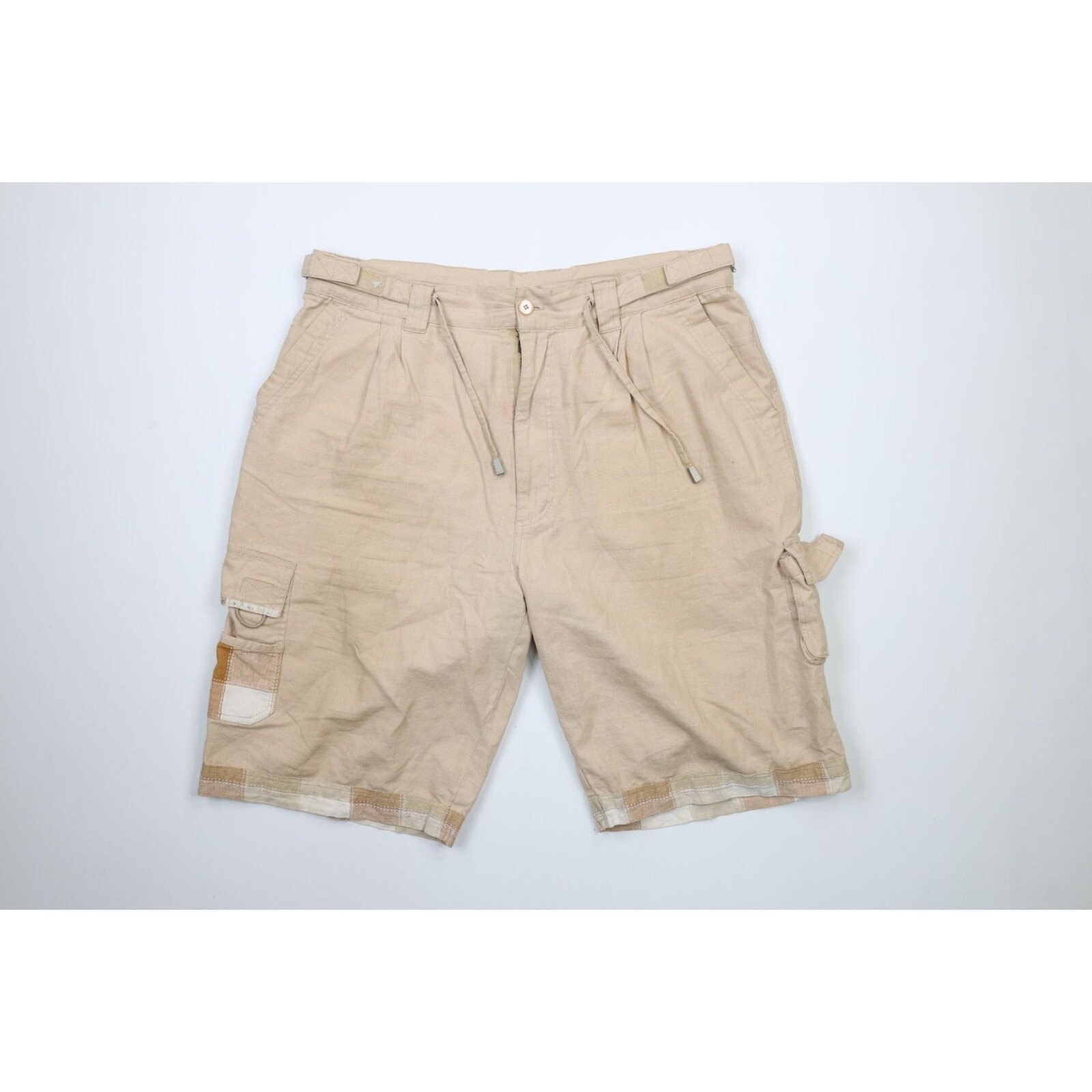 VtgHeaven 90s Vintage Pink Denim Men's Shorts Baggy Denim Bermuda Shorts Jeans 90s Hip-hop Old School Jackpot Country Clothing Rap Shorts W 32