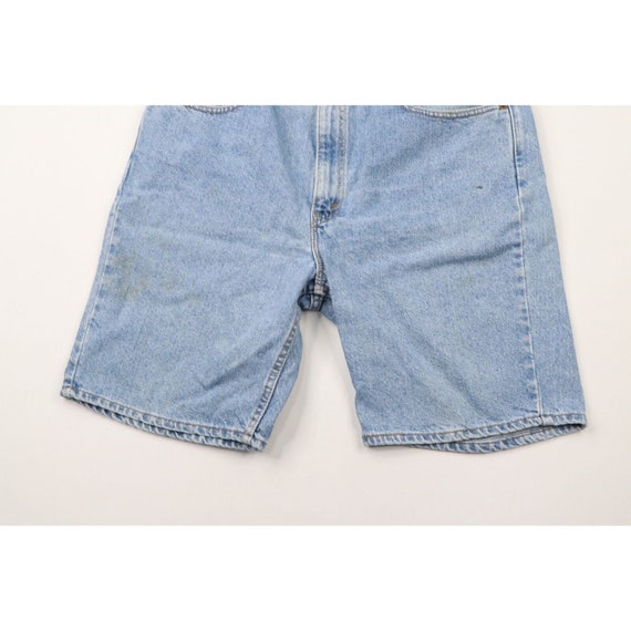 90s Levis 505 Mens 38 Distressed Relaxed Fit Deni… - image 3