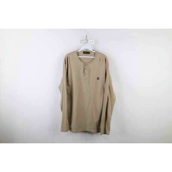 トップス 90s Timberland Henley Neck Shirt Timberland Men's Wharf River Waffle Dark Sapphire Henley