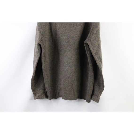 70s Streetwear Mens Size 46 Blank Shetland Wool K… - image 9