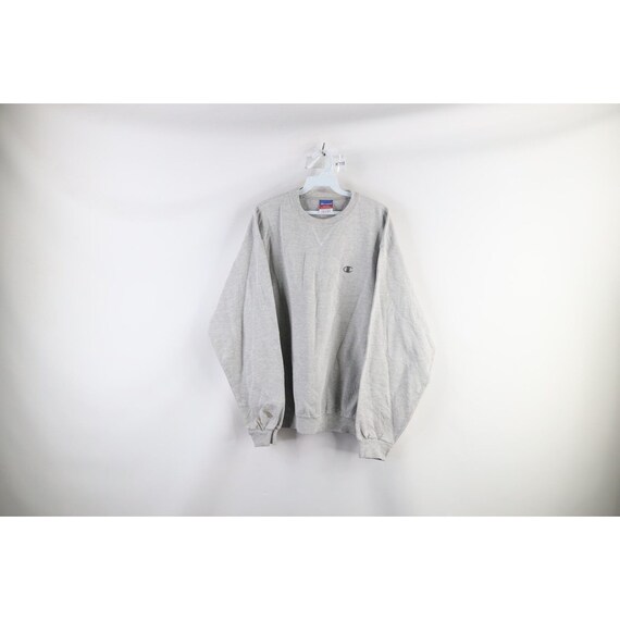 高品質 Mens Champion 90s Size Sweatshirt Crewneck Logo Classic XL トップス