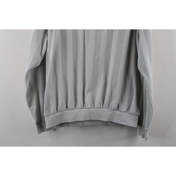 90s Streetwear Mens Medium Vented Striped Collare… - image 10