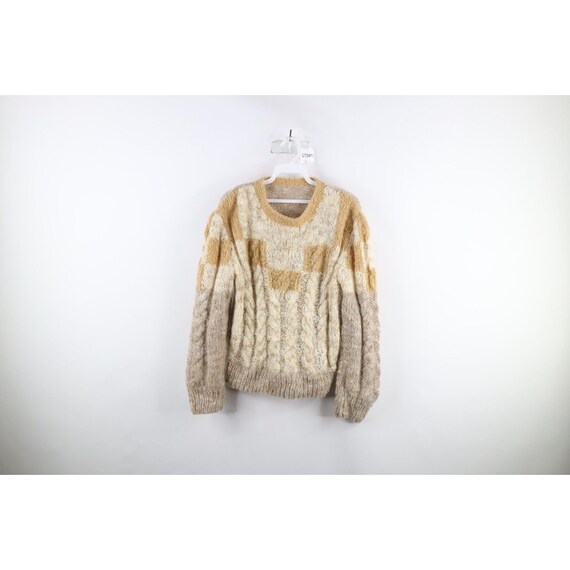 60s 70s Streetwear Womens Small Mohair Blend Fuzzy Shag 60s 70s Streetwear Womens Small Mohair Blend Fuzzy Shag