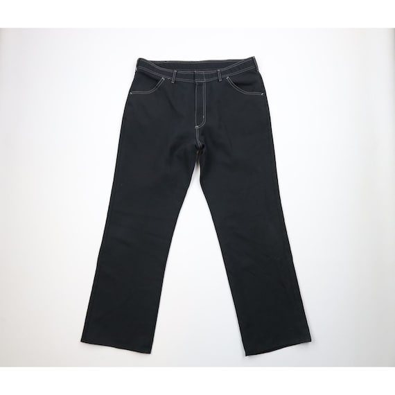 VINTAGE SLACKS BLACK×GRAY MODE THE VINTAGE TROUSER