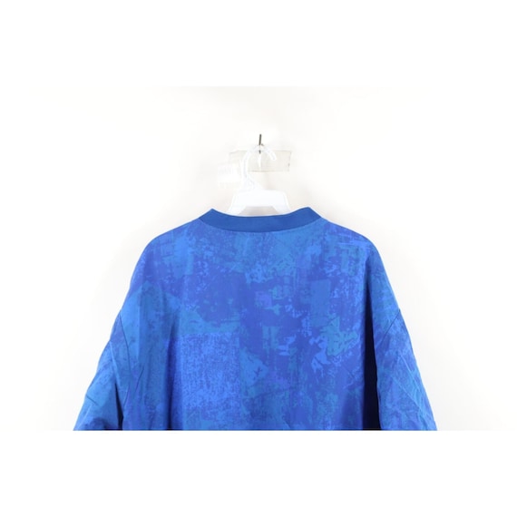 90s Streetwear Mens Medium Abstract Pullover Wind… - image 7