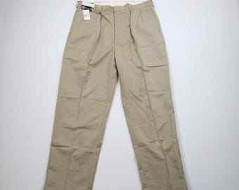 RARE 80s VTG Polo Ralph Lauren Pleated Chino Pant Made In