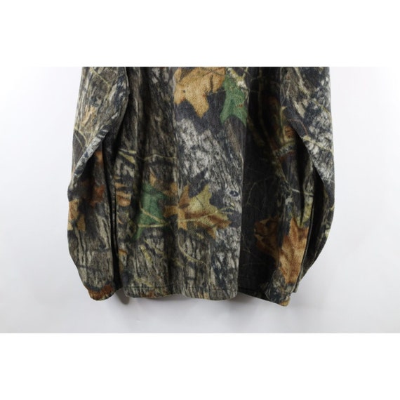 90s Streetwear Mens Size Large Faded Camouflage F… - image 9