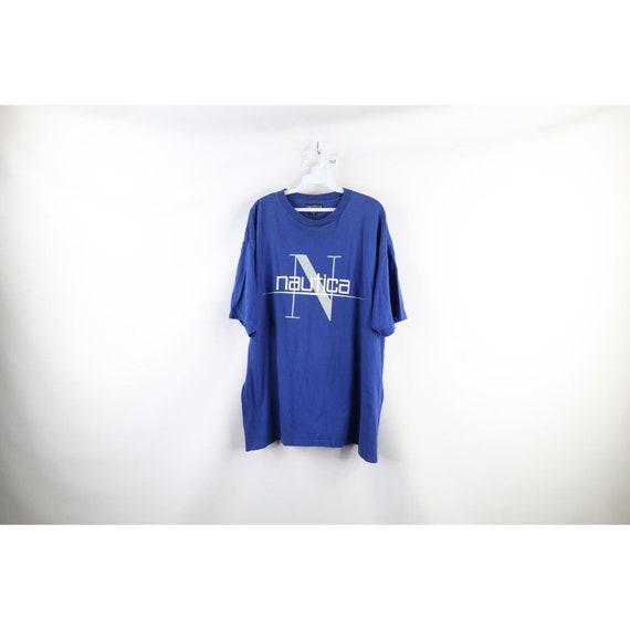 Nautica mens blue t-shirt - Gem