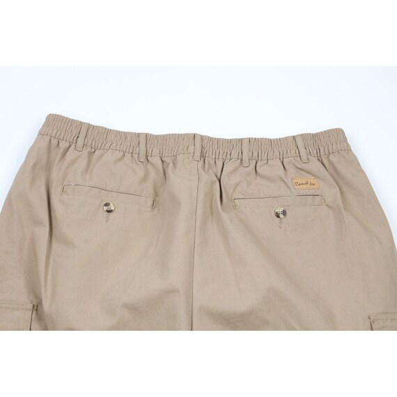 90s Streetwear Mens 44x28 Faded Wide Leg Cargo Pants Chinos
