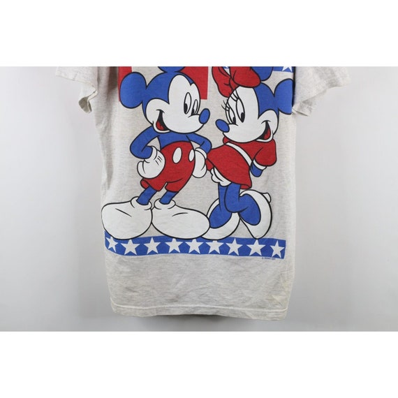 90s Disney Mens Large Distressed Mickey Minnie Mo… - image 3