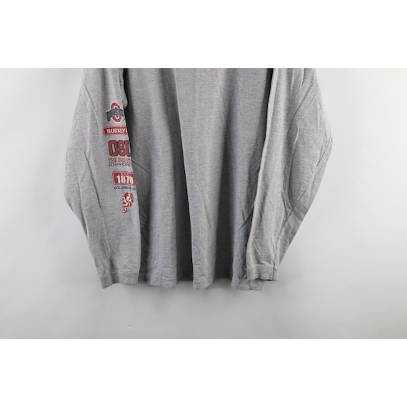 90s Mens Large Faded Ohio State University Spell … - image 7