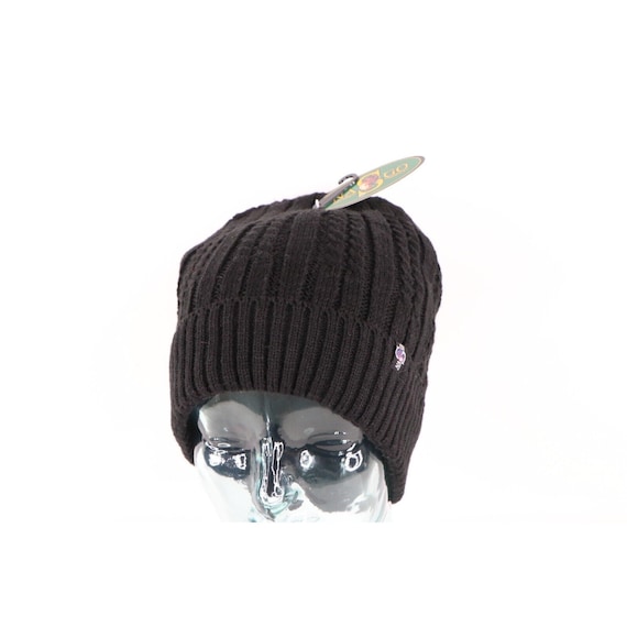 NOS Vtg Streetwear Blank Cable Knit Fleece Lined Winter Beanie Hat Black Womens, bonnet tricoté vintage, chapeau bonnet des années 1990, bonnet dhiver des années 1990 - Etsy France NOS Vtg Streetwear Blank Cable Knit Fleece Lined Winter Beanie Hat Black Womens, bonnet tricoté vintage, chapeau bonnet des années 1990, bonnet dhiver des années 1990 - Etsy France