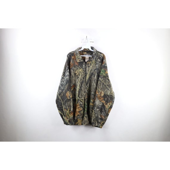 90s Streetwear Mens Size Large Faded Camouflage F… - image 1