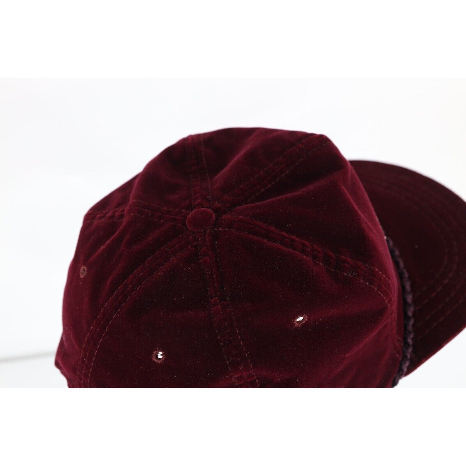 帽子 Vintage velours hat 80s Streetwear Velvet Velour River Club Golf Course