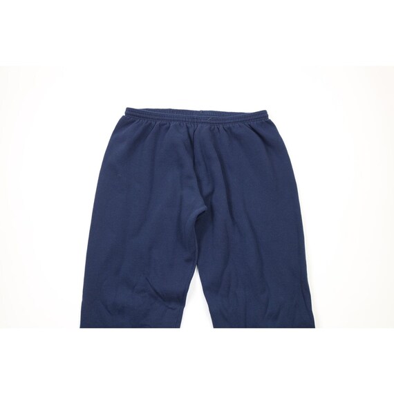 90s Streetwear Mens XL Faded Blank Sweatpants Jog… - image 2