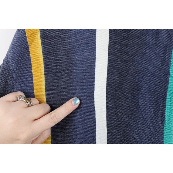 90s Streetwear Mens XL Faded Striped Long Sleeve … - image 6