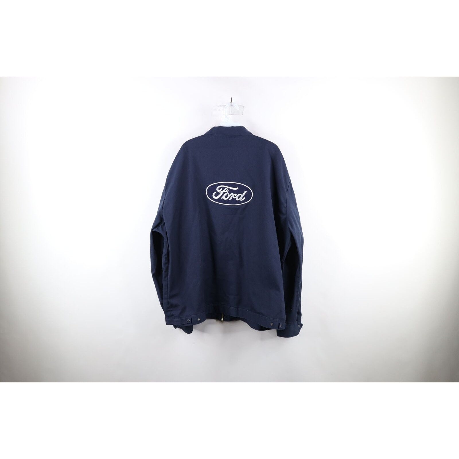 90s Mens 4XL Faded Ford Motor Co Full Zip Work Mechanic 90s Mens 4XL Faded Ford Motor Co Full Zip Work Mechanic
