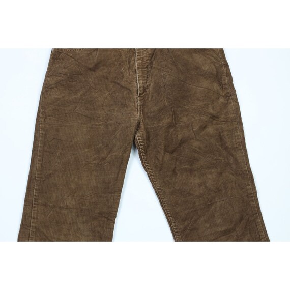 70s Gap Mens 32x31 Faded Flared Bell Bottoms Cord… - image 3