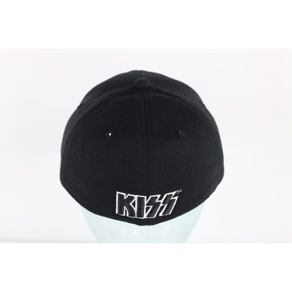 90s Faded Spell Out KISS Army Band Stretch Fit Fi… - image 5