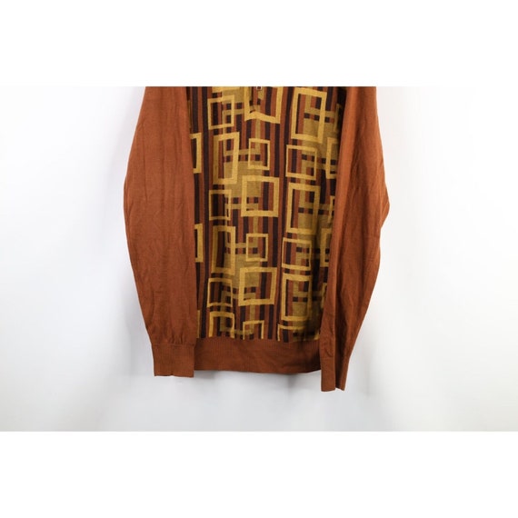 90s Coogi Style Mens 2XL Ed Bassmaster Knit Colla… - image 3