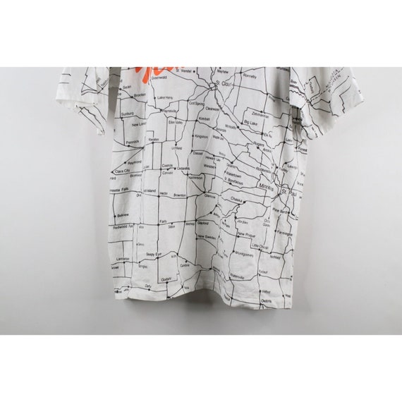 Deadstock Vintage 90s Mens XL All Over Print Minn… - image 3