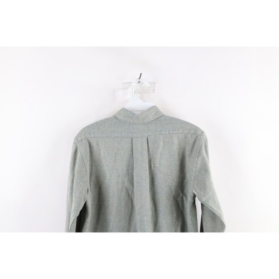 50s Streetwear Mens Small Distressed Donegal Wool… - image 10