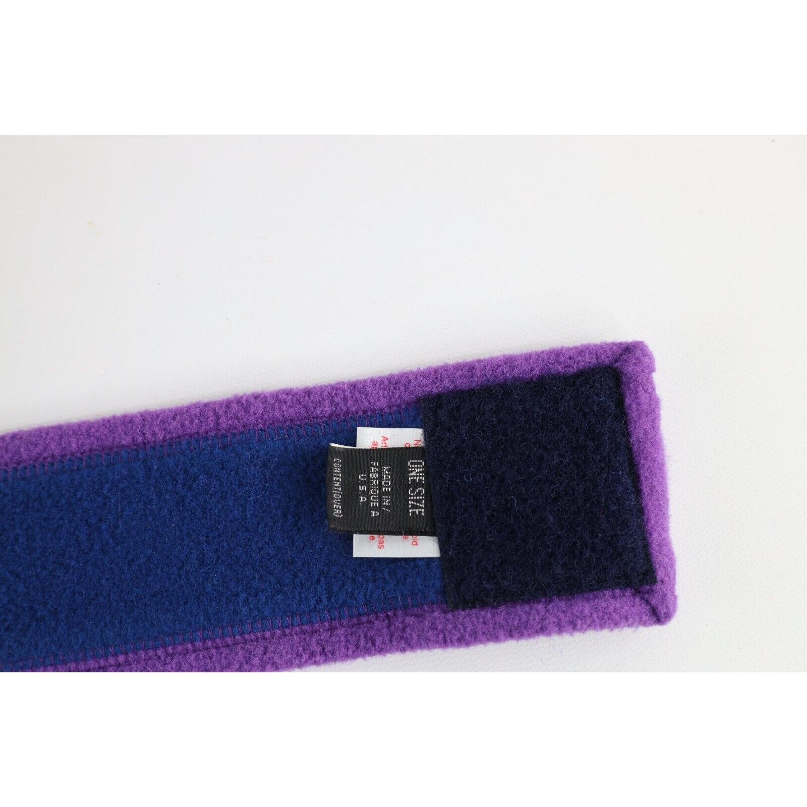 90s Patagonia Spell Out Fleece Winter Headband Ear Cover