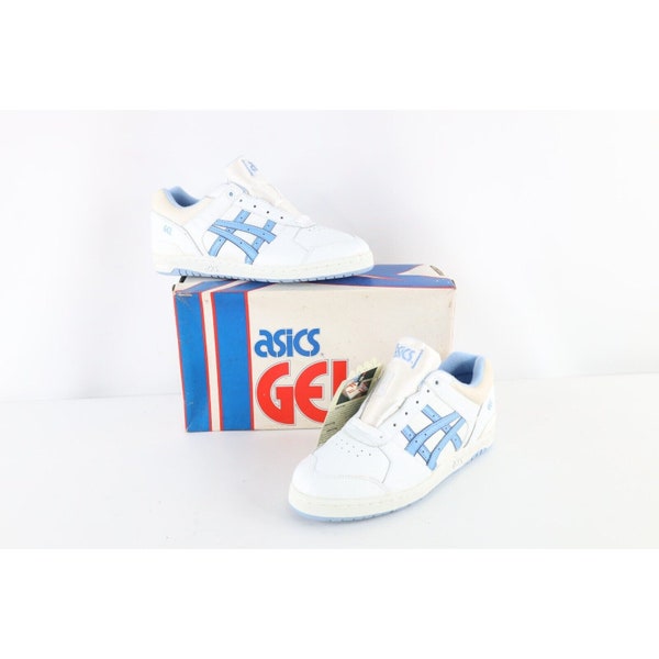 NOS Vtg 90s Asics Womens 10.5 Spell Out Gel Classic Sneakers Shoes White AS IS, Vintage Womens Asics Shoes, 1990s Asics Shoes, Womens Shoe