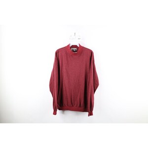 Vintage Mock Neck Sweater 90s - Etsy