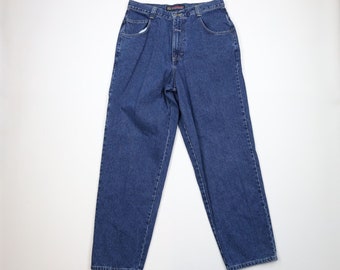 NOS Vintage 90s Streetwear Mens 36x34 Baggy Fit Wide Leg Denim 