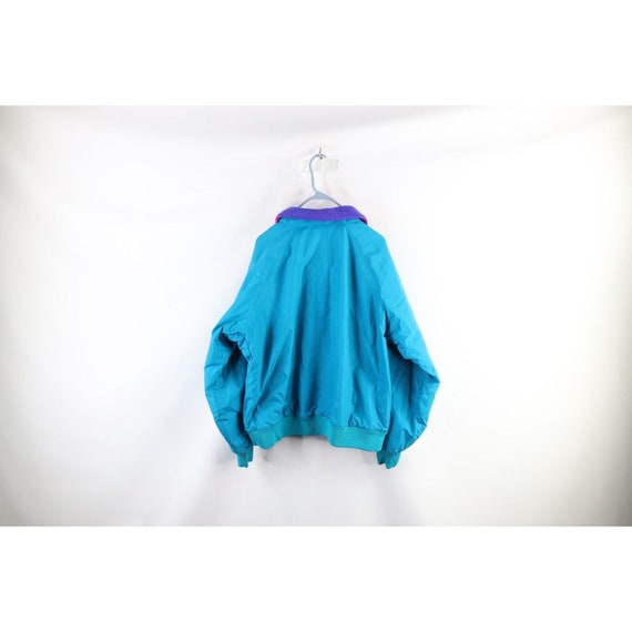 90s Columbia Womens Size XL Spell Out Fleece Line… - image 7