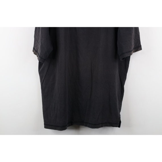 90s Streetwear Mens Large Faded Blank Short Sleev… - image 3