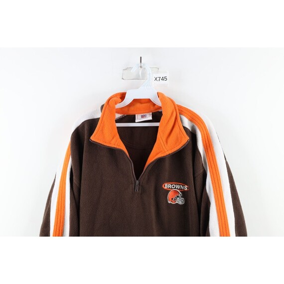 90s Mens XL Spell Out Cleveland Browns Football H… - image 2