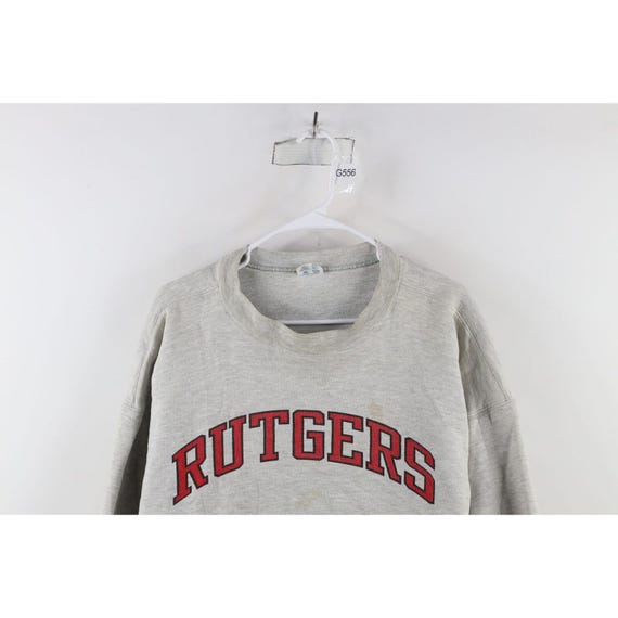 80s Champion Reverse Weave Double Face Rutgers University 80s Champion Reverse Weave Double Face Rutgers University