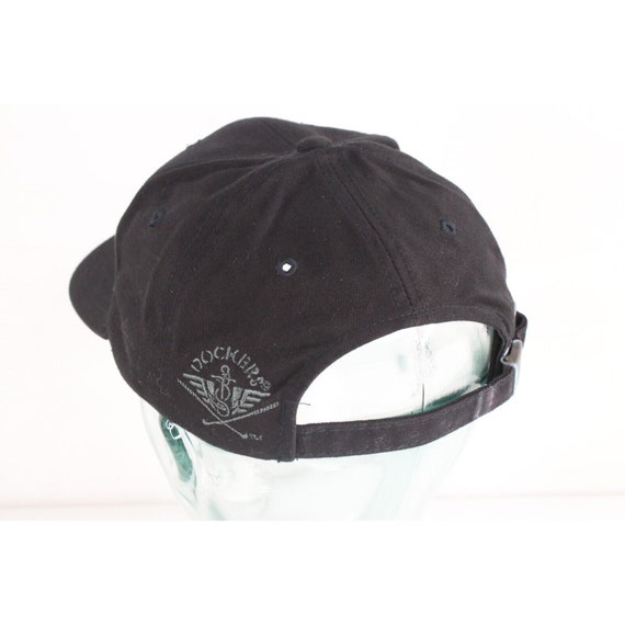 90s Dockers Golf Spell Out Adjustable Strapback H… - image 3