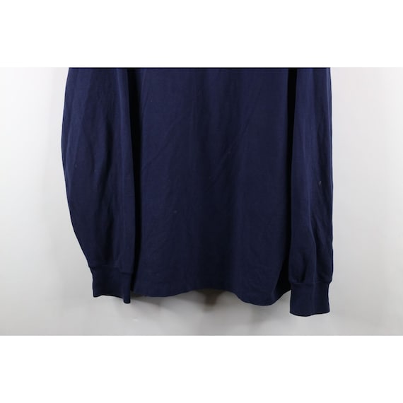 90s Ralph Lauren Mens XL Distressed Long Sleeve R… - image 3