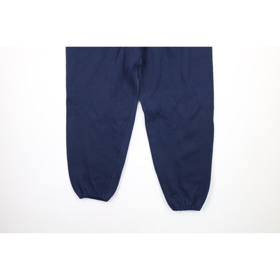 90s Streetwear Mens XL Faded Blank Sweatpants Jog… - image 7