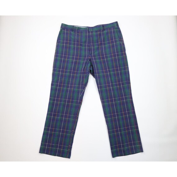 Orvis shop plaid pants
