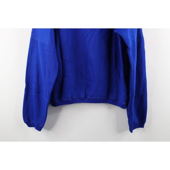 70s Streetwear Mens Size Small Blank Long Sleeve … - image 7