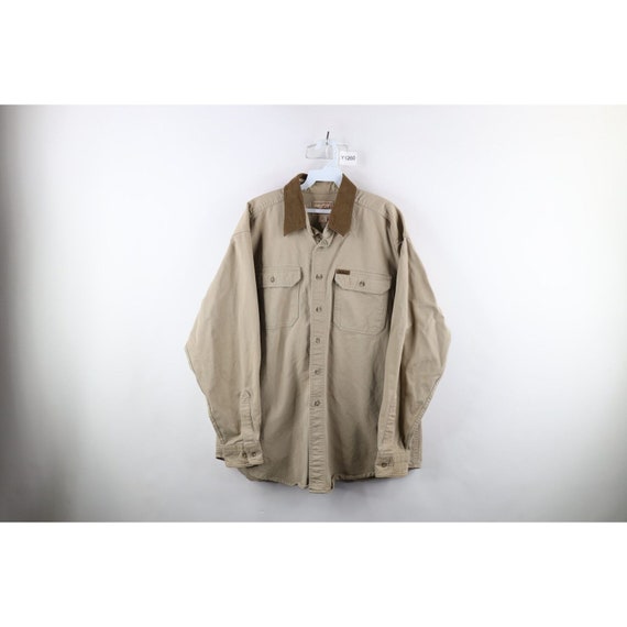 90s Woolrich Mens XL Distressed Heavyweight Suede 