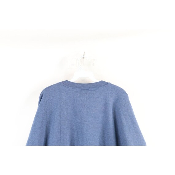 90s Streetwear Mens Size 2XL Blank Crewneck Sweat… - image 6