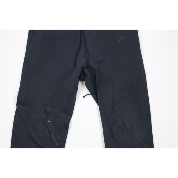 90s Nike Mens XL Distressed Mini Swoosh Sweatpant… - image 3