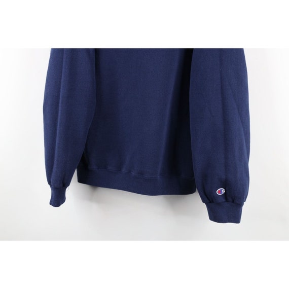 90s Champion Mens Large Distressed Blank Crewneck… - image 3