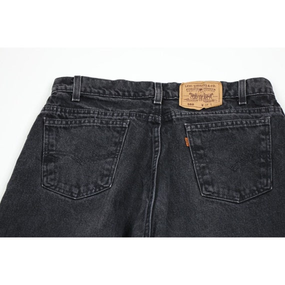 90s Levis 560 Orange Tab Mens 34x32 Distressed Loose Fit Jeans Black USA Vintage Levis 560 Jeans 1990s Levis Jeans Loose Fit Levis Jeans Etsy