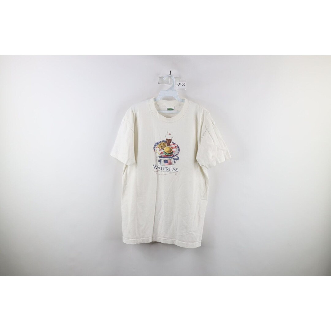 90's Hand Embroidered America’s Cookin’ Tshirt by Swan Magic