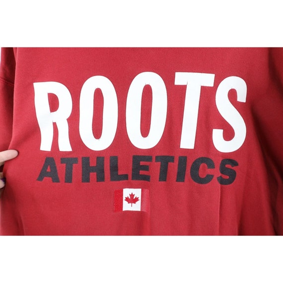 90s Roots Athletics Mens 2XL Distressed Spell Out… - image 4