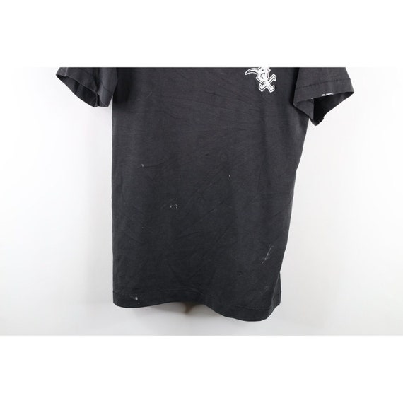 90s Mens Large Distressed Eazy E Chicago White So… - image 3