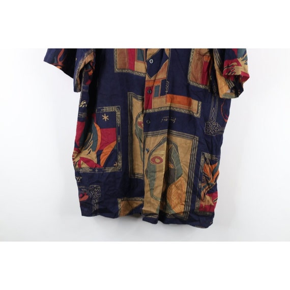 90s Streetwear Mens Size Medium Cubist Art Pablo … - image 3