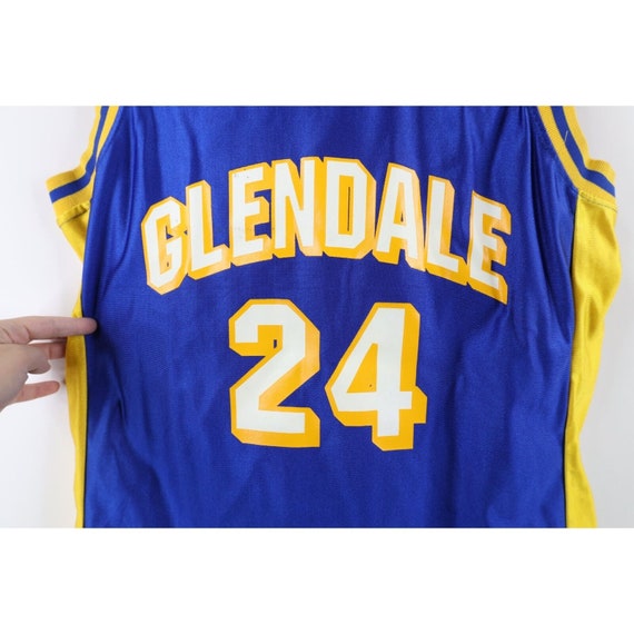 90s Nike Mens Large Spell Out Glendale Basketball… - image 7