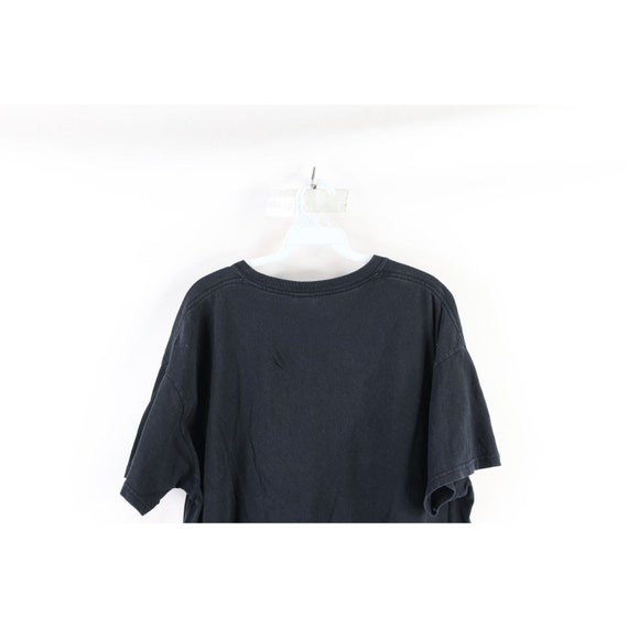 90s Streetwear Mens XL Faded Blank Short Sleeve T… - image 6
